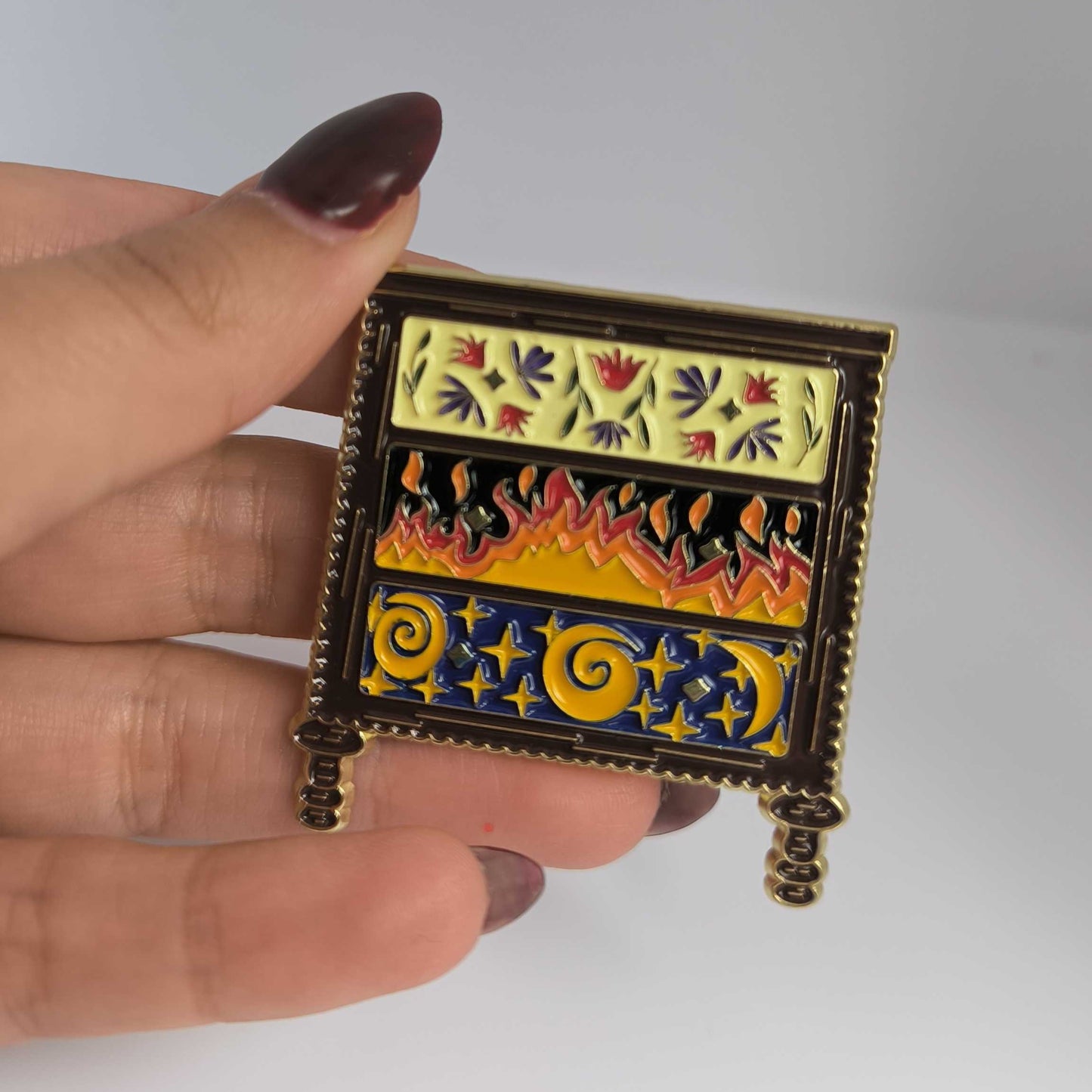 Значка „Огън, цветя и звезди“