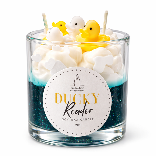 Ducky Reader – ръчно изработена соева свещ с патета (20h)